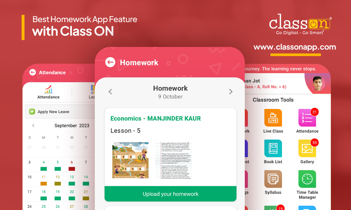 Homework App Feature with Class ON